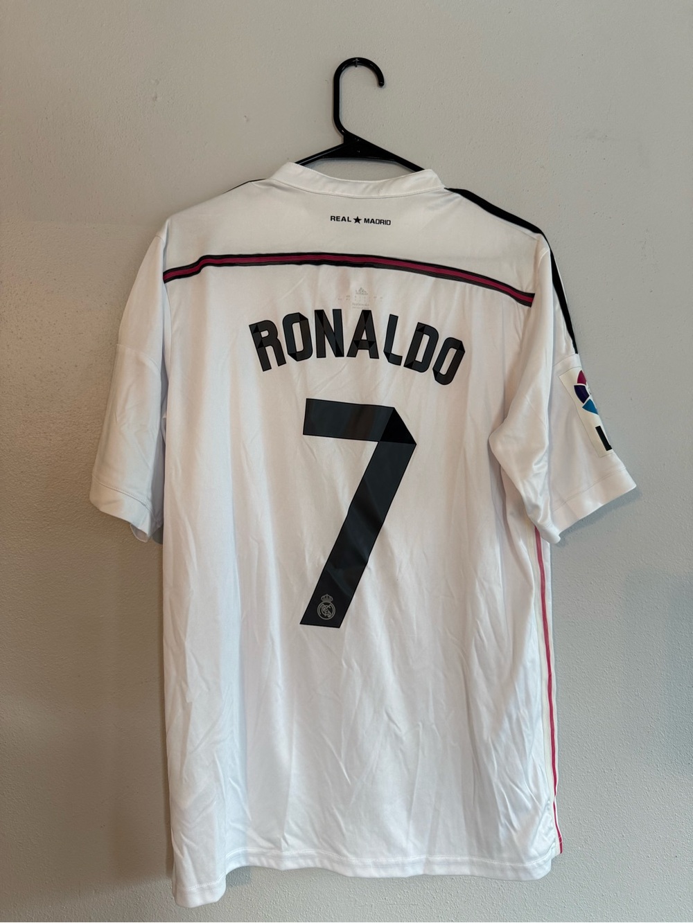 Adidas Real Madrid 2014/15 Cristiano Ronaldo #7 Home Jersey La Liga